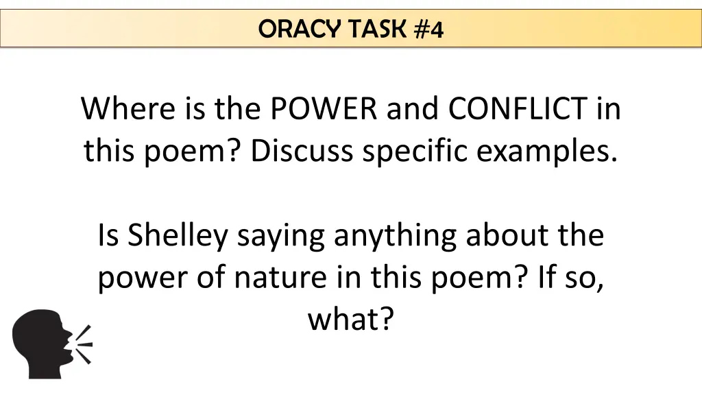 oracy task 4