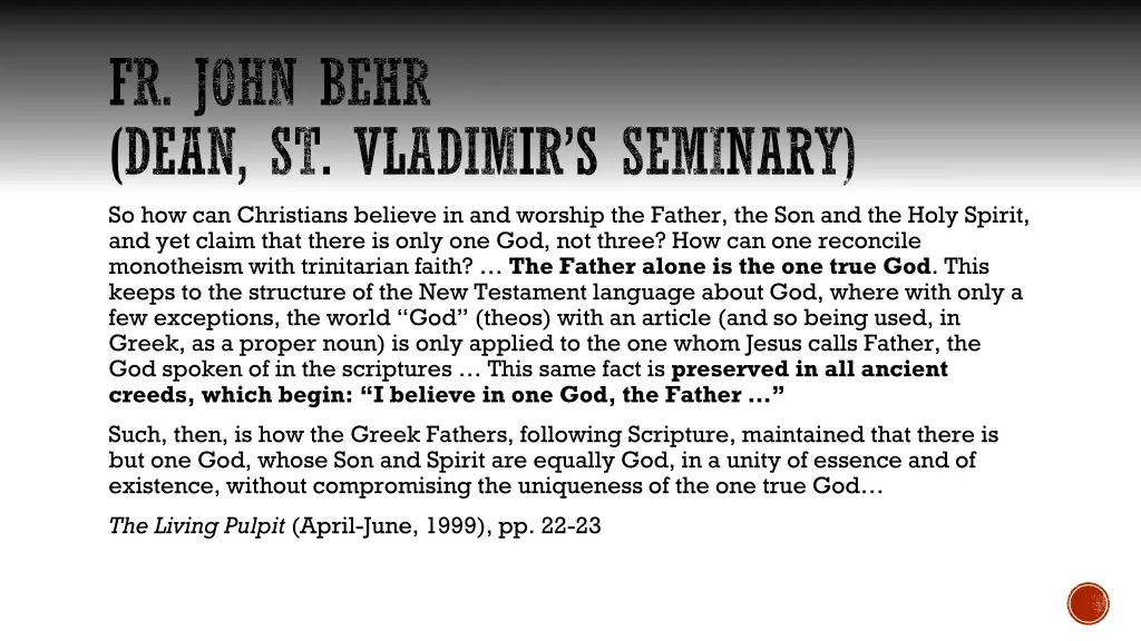 fr john behr dean st vladimir s seminary 1