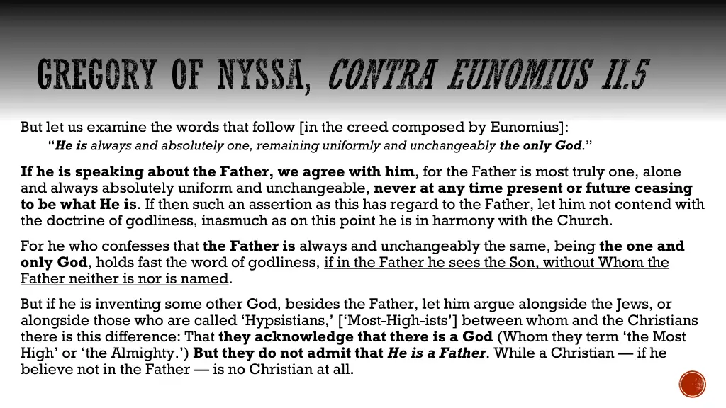 gregory of nyssa contra eunomius ii 5 2