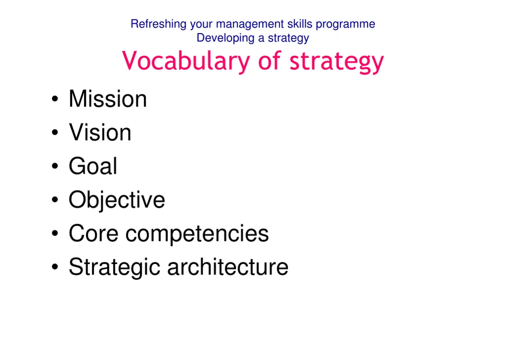 refreshing your management skills programme 10