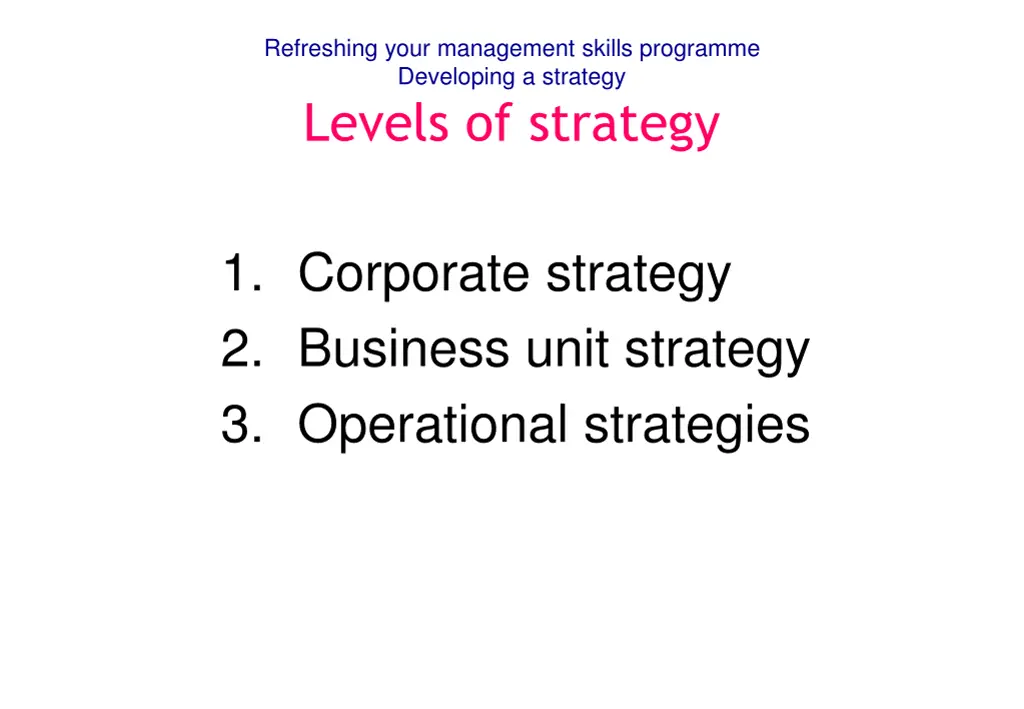 refreshing your management skills programme 9