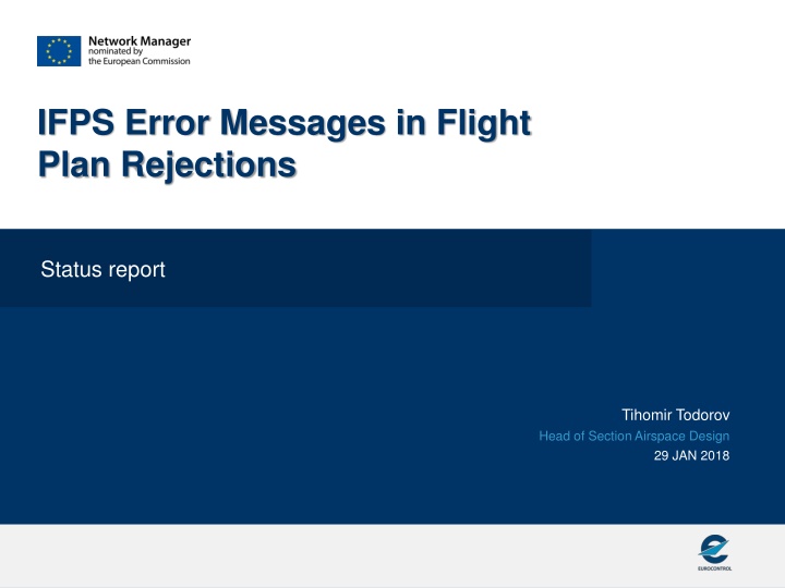 ifps error messages in flight plan rejections