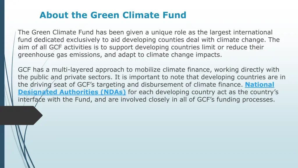 about the green climate fund