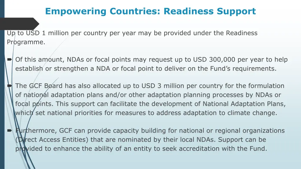 empowering countries readiness support 1