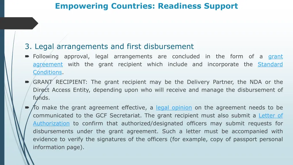 empowering countries readiness support 13