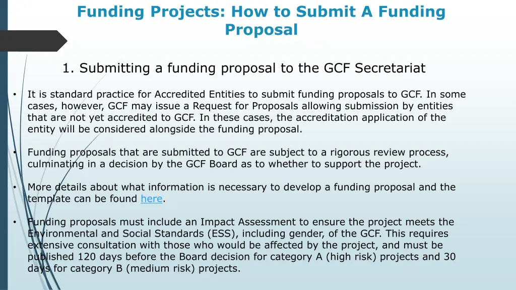 funding projects how to submit a funding proposal 1