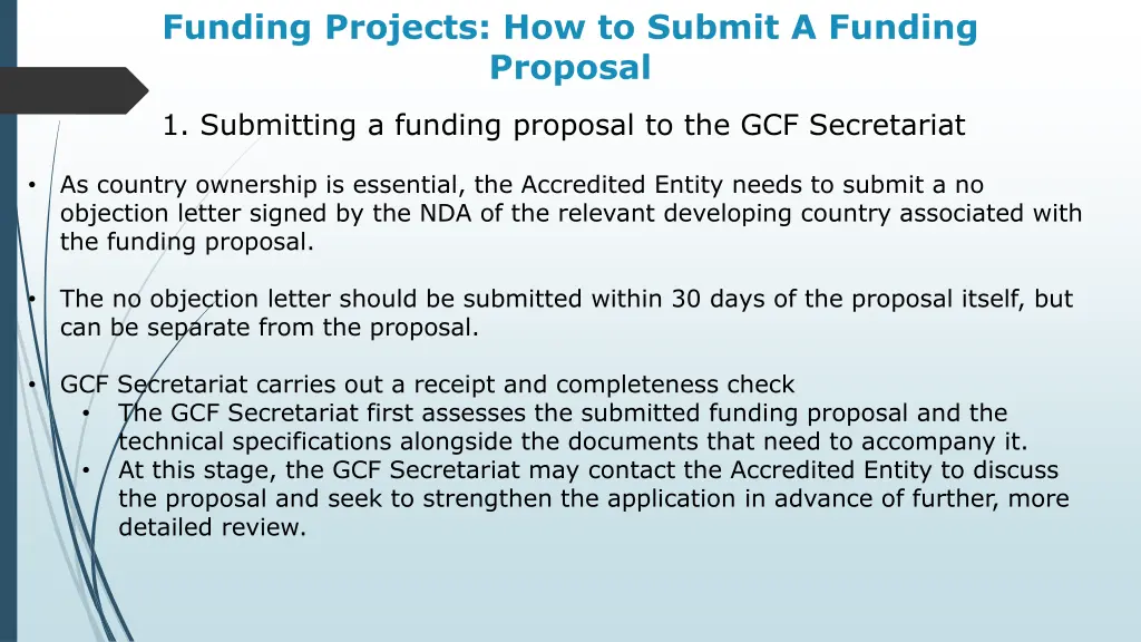 funding projects how to submit a funding proposal 2