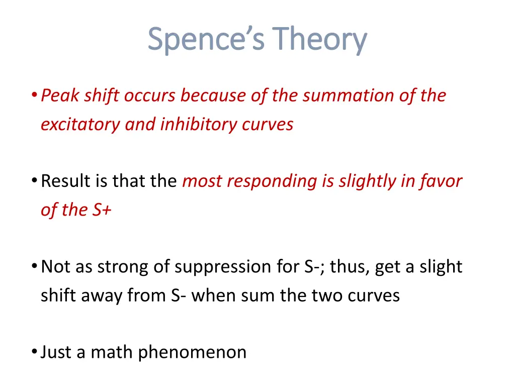 spence s theory spence s theory