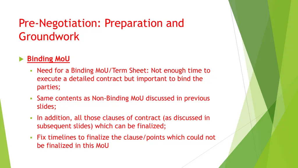 pre negotiation preparation and groundwork 4