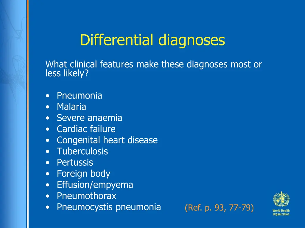 differential diagnoses 1