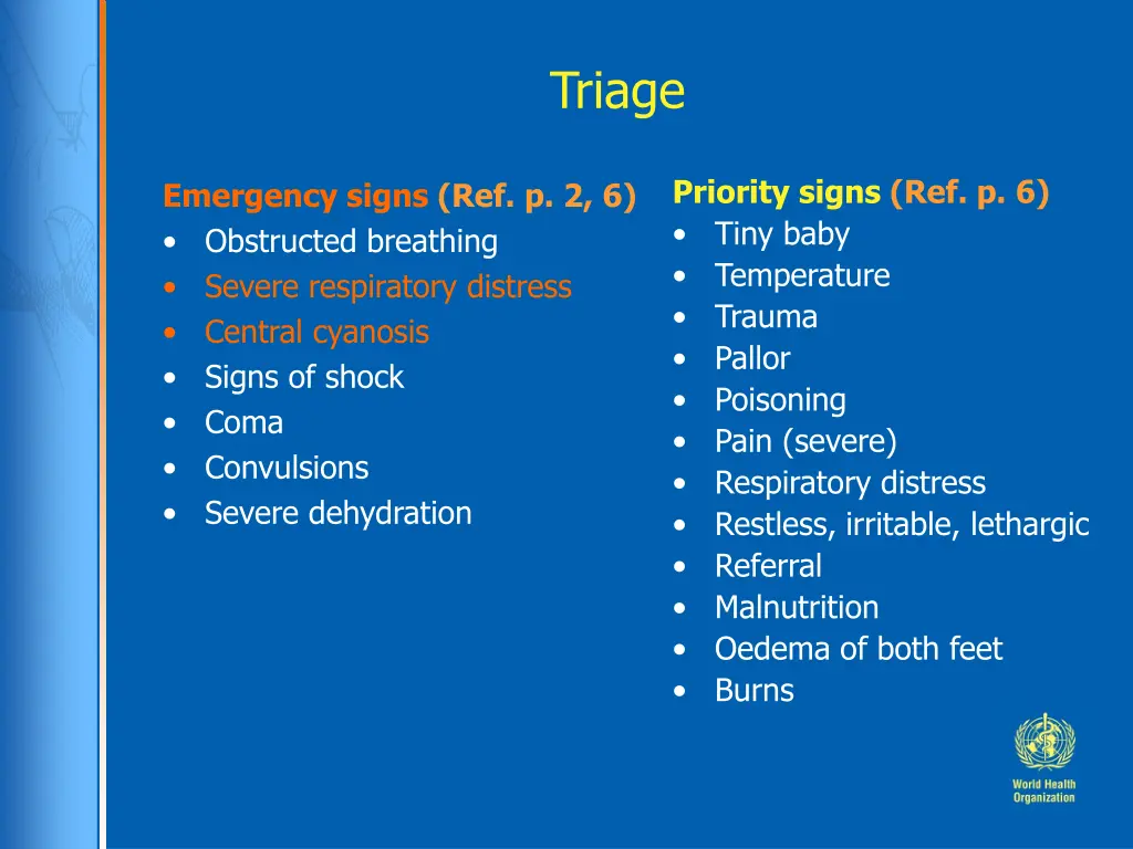 triage 1