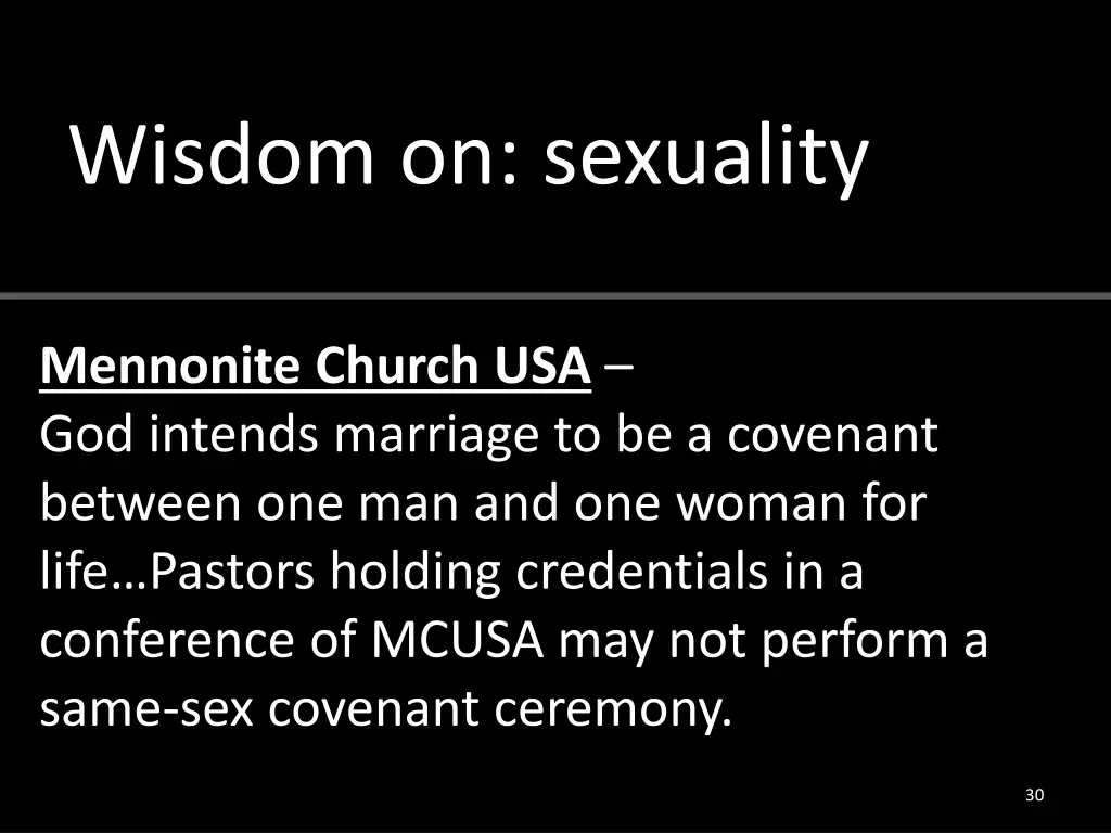 wisdom on sexuality 3