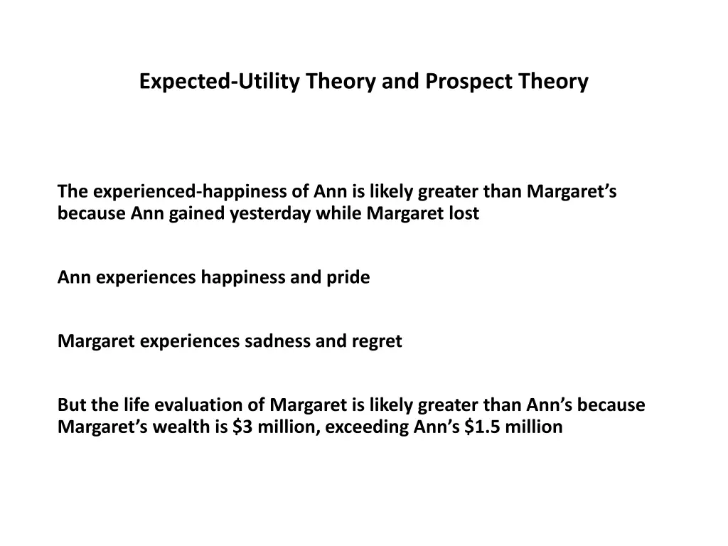 expected utility theory and prospect theory 3