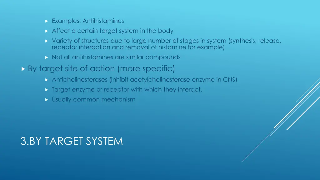 examples antihistamines