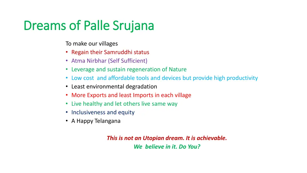 dreams of palle srujana dreams of palle srujana