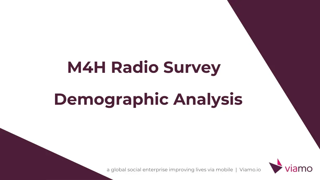 m4h radio survey