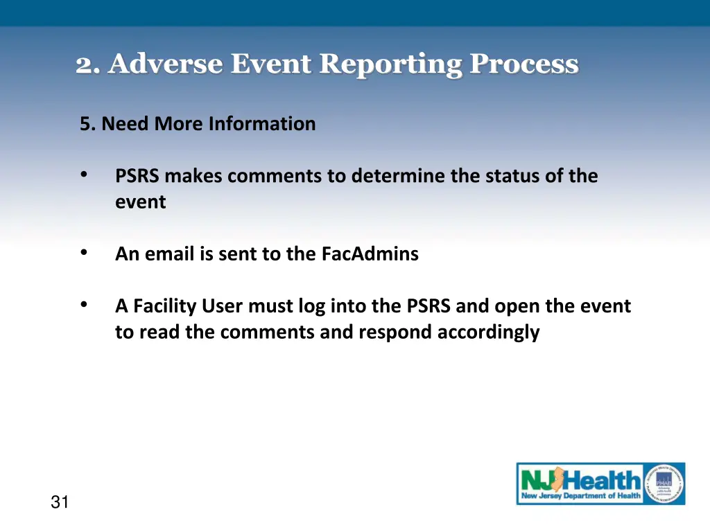 2 adverse event reporting process 18