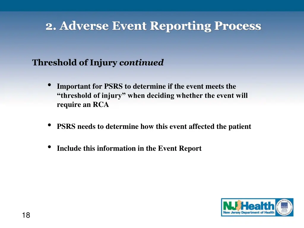 2 adverse event reporting process 5