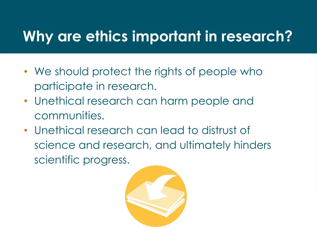 why are ethics important in research