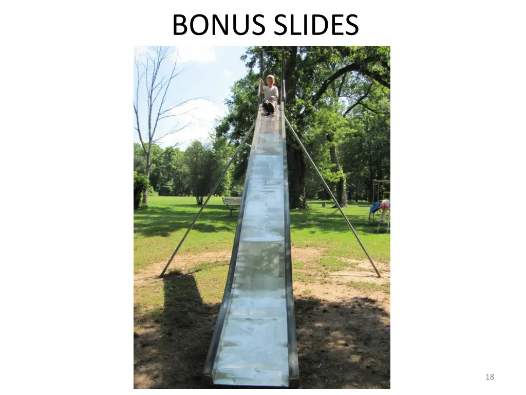 bonus slides