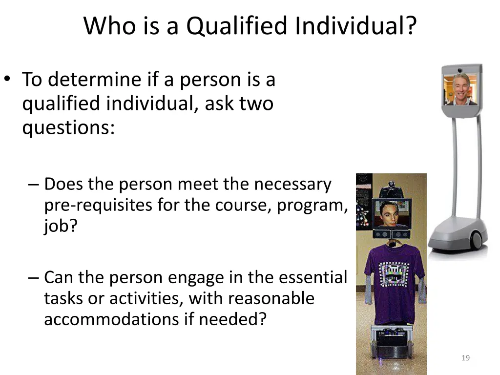 who is a qualified individual