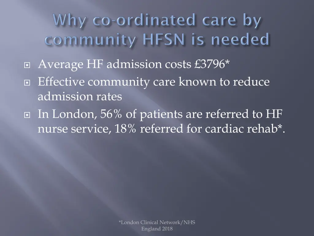 average hf admission costs 3796 effective