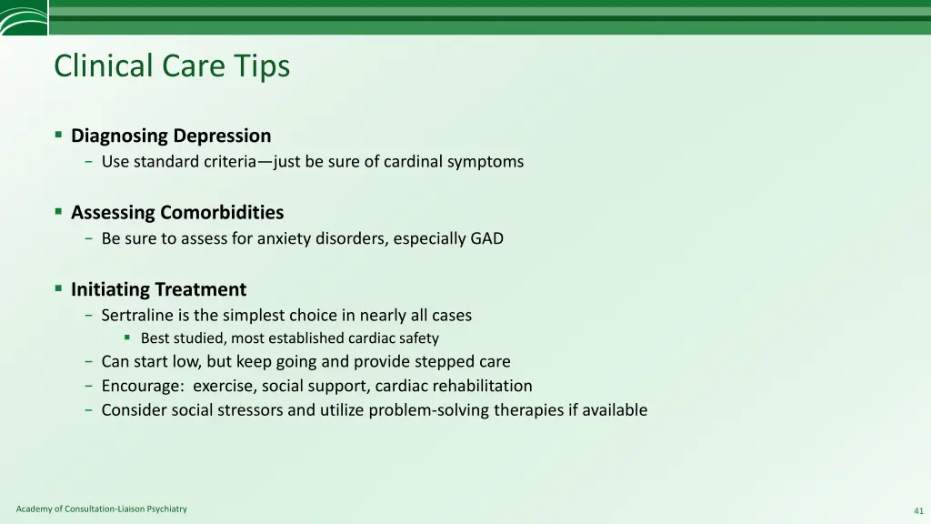 clinical care tips