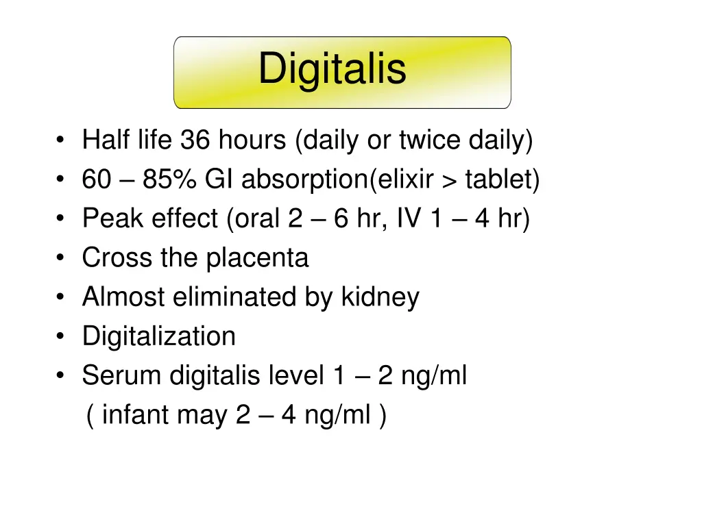 digitalis