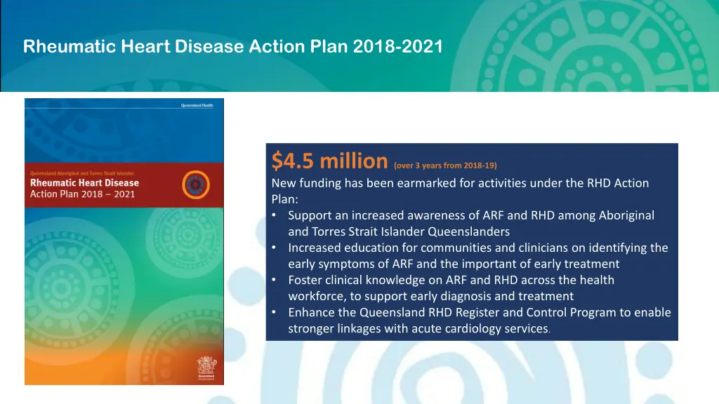 rheumatic heart disease action plan 2018 2021