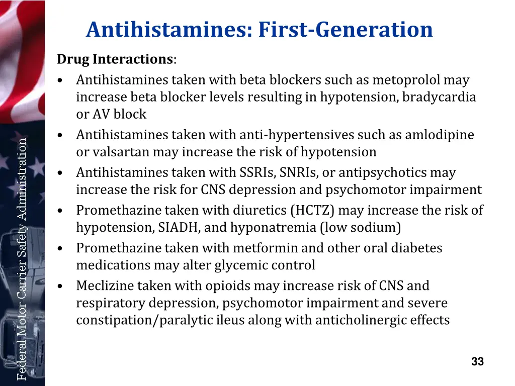 antihistamines first generation 2