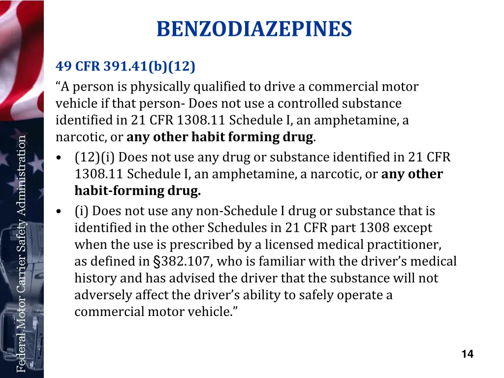 benzodiazepines 1