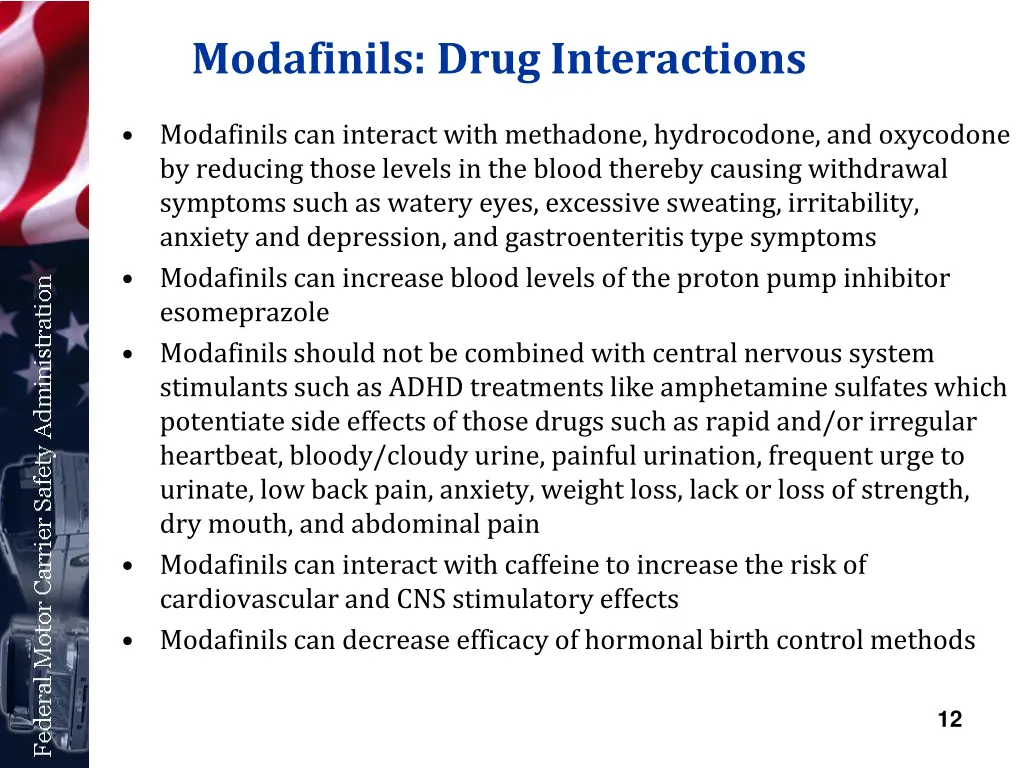 modafinils drug interactions