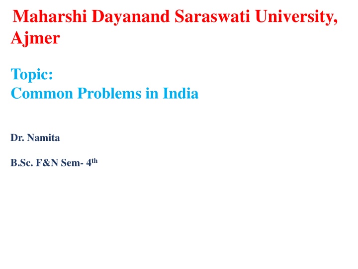 maharshi dayanand saraswati university ajmer