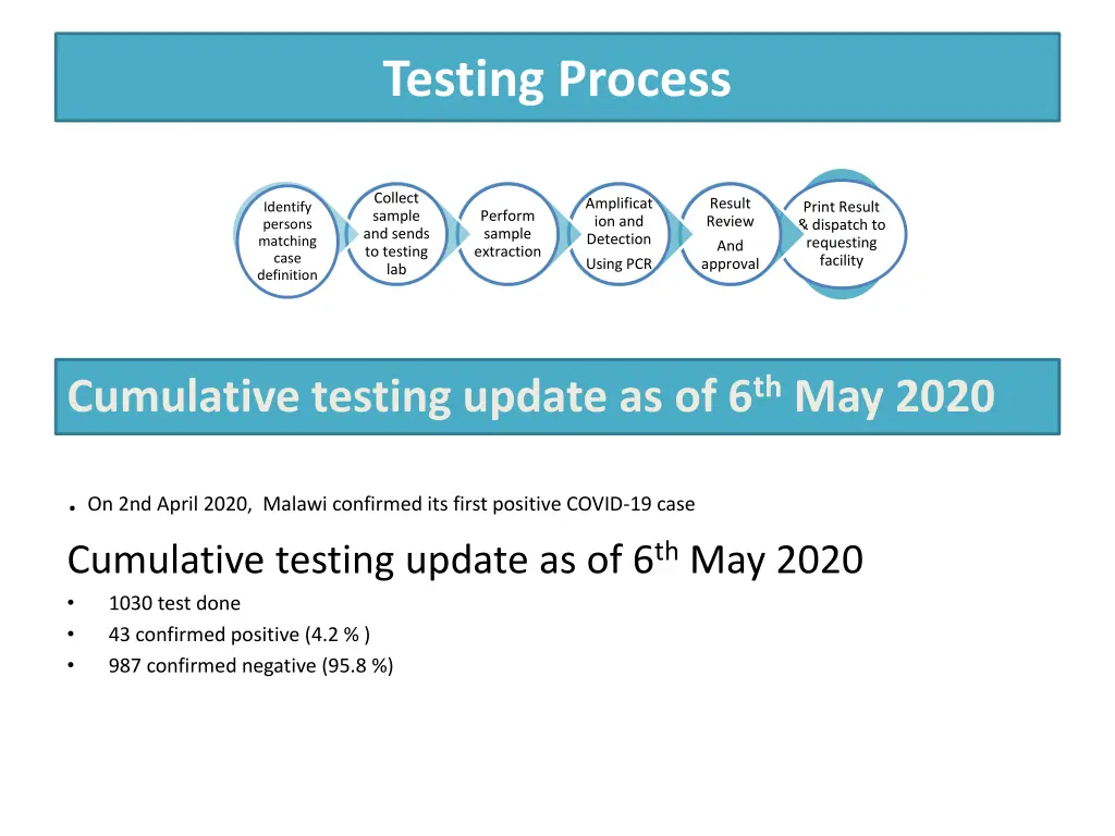 testing process