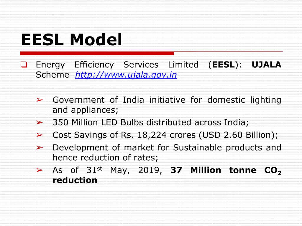 eesl model