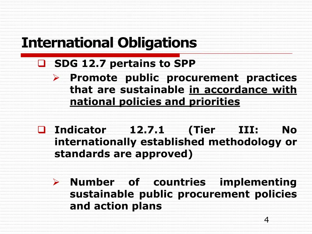 international obligations