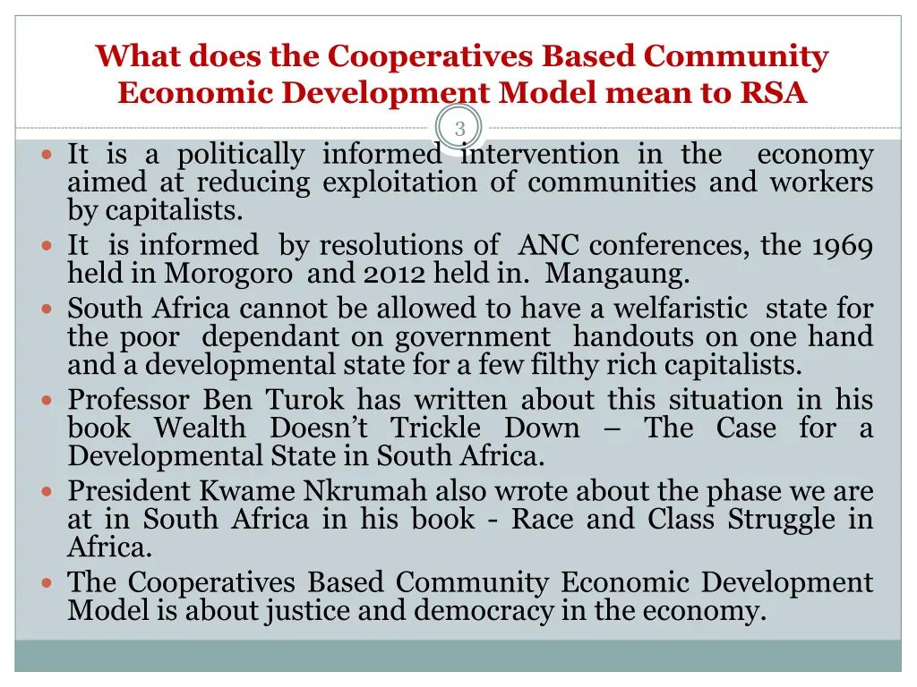 what does the cooperatives based community