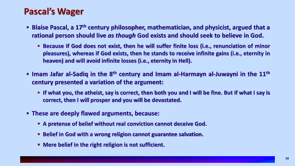 pascal s wager