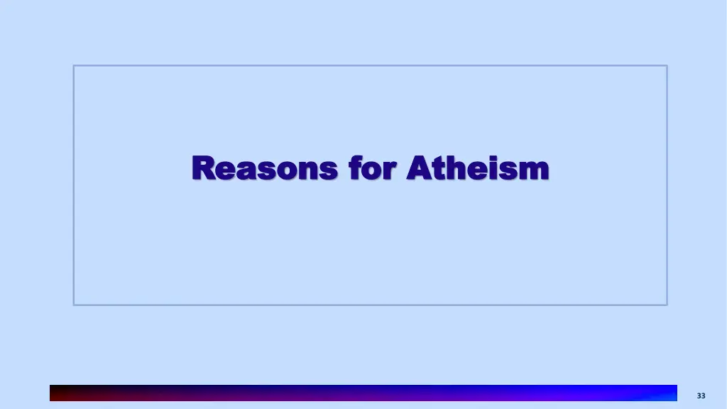 reasons for atheism reasons for atheism