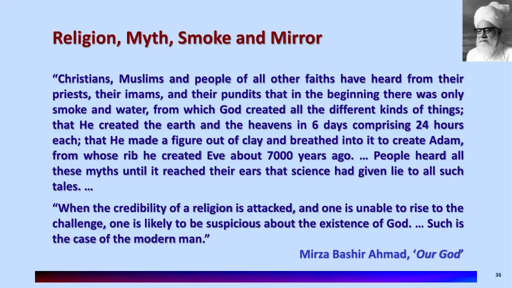 religion myth smoke and mirror