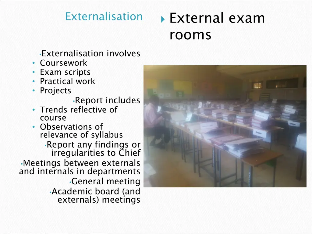 external exam rooms