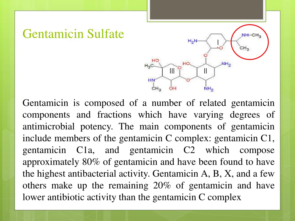 gentamicin sulfate