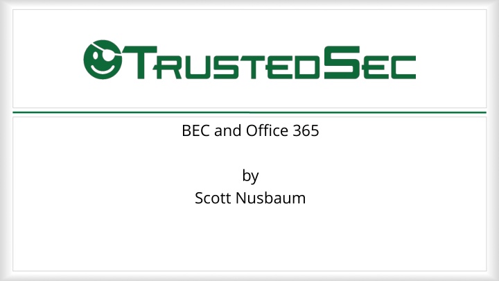 bec and office 365