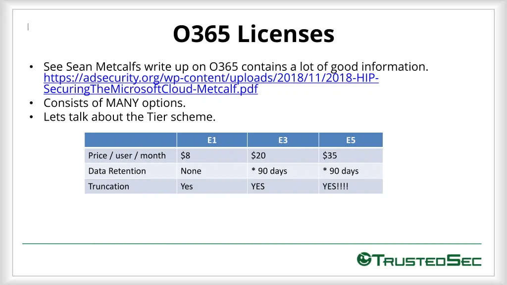 o365 licenses