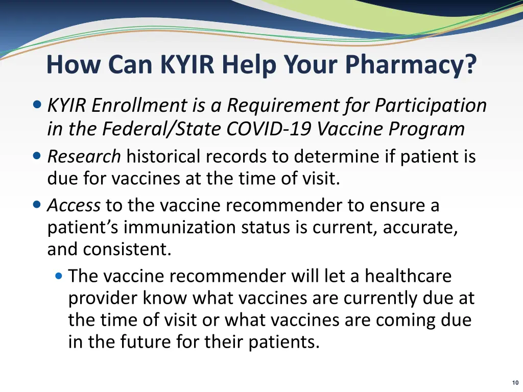 how can kyir help your pharmacy 1