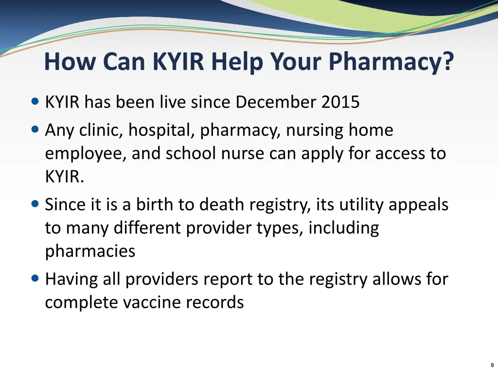 how can kyir help your pharmacy