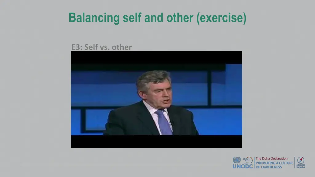 balancing self and other exercise