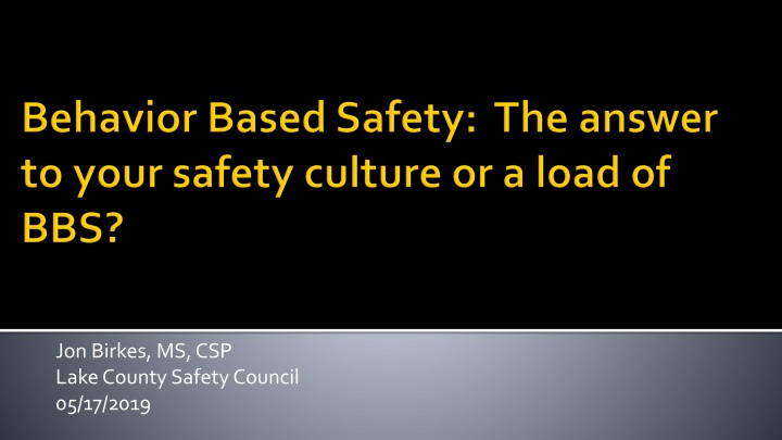 jon birkes ms csp lake county safety council