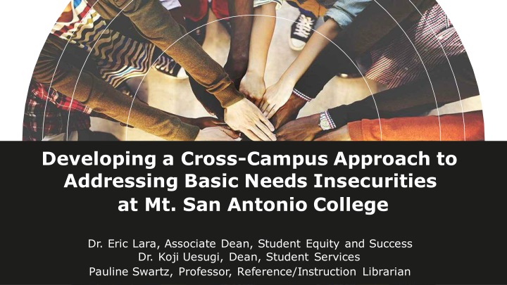 developing a cross campus approach to addressing