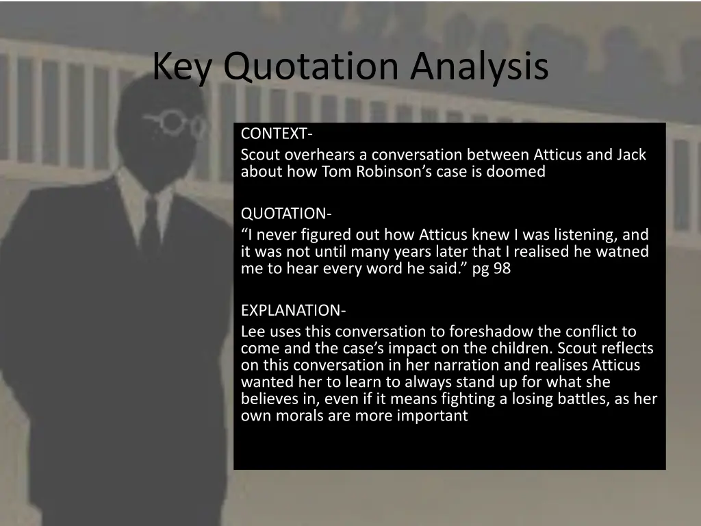 key quotation analysis 5